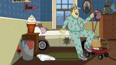 ♪ I clean up my room - Momma Named Me Sheriff