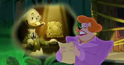 "I, Clinton Coot,
bequeath my museum collection - Legend of the Three Caballeros
