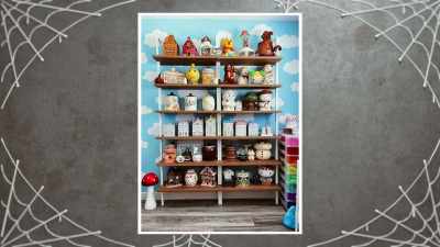 I collect cookie jars, - Halloween Cookie Challenge