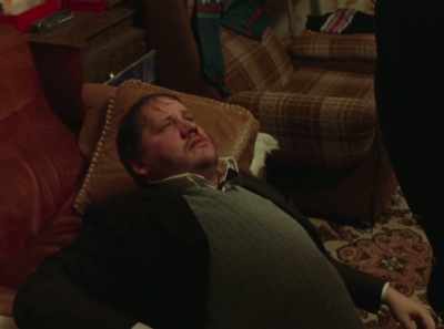 I come back here to find that you've drunk
half our spirits... - Ray & Liz