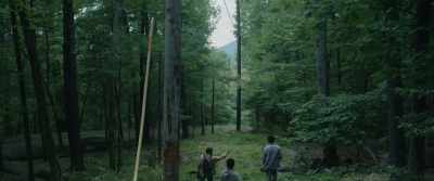 I come down here because
I can see down into the valley, - It Comes at Night