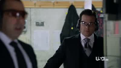 I come here when I need to be alone..44 Magnum? - Suits