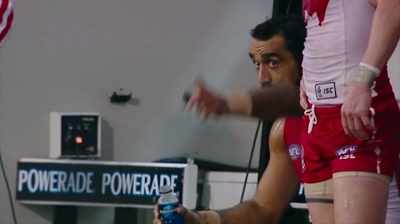 I come off the bench,
I sit down, - The Australian Dream