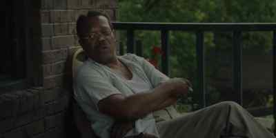 I come out to go to work.
He's sitting right there. - The Piano Lesson
