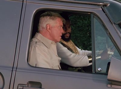 Come out with your hands up... - The A-Team