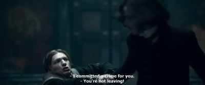 - I committed a crime for you.
- You're not leaving! - Gogol. Viy
