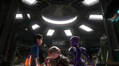 I connected to her.
She should be right here. - Trollhunters: Rise of the Titans