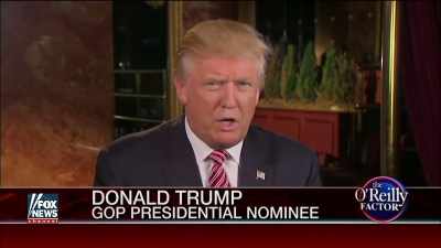 - I continue to believe Mr.
Trump will not be president. - Trump: The Art of the Insult