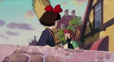 - I could bring it down to her. - Kiki's Delivery Service
