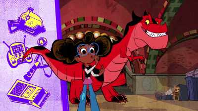 I could build gadgets,
trick out my skates, - Marvel's Moon Girl and Devil Dinosaur