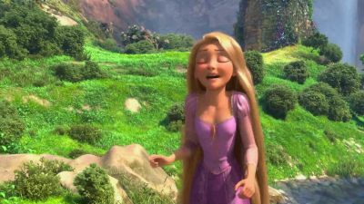 I could go running and racing and dancing - Tangled