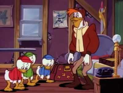 I could help you,
you know,
with a little buzz - DuckTales