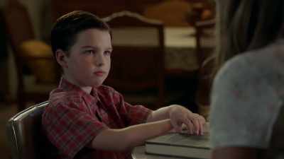 I could never be angry with you. - Young Sheldon