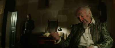 I could only find black thread. - The Man Who Killed Don Quixote