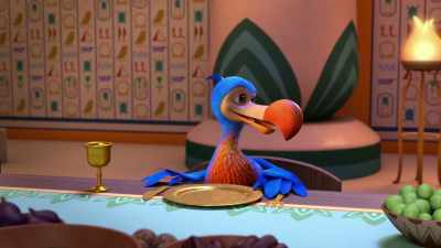 I could really use some pampering
right about now. Loyal subjects? Hello? - Ridley Jones