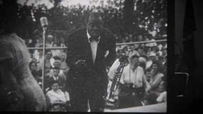 I could say now
that what he was really doing - Louis Armstrong's Black & Blues