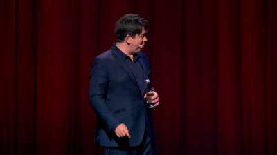I could scoop some from the pavement?
It rained earlier." - Michael McIntyre: Showman