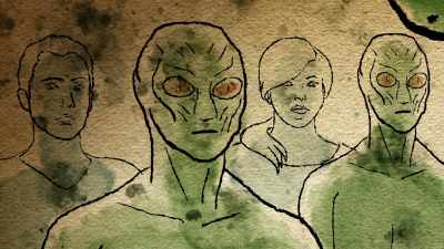 I could see human faces along with different species of - Extraordinary: The Seeding