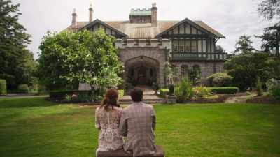 I could see the whole campus, - V.C. Andrews' Pearl in the Mist