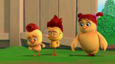 I could sure use a break
after all that heavy lifting-- - The Chicken Squad