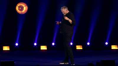 I couldn't be bothered
to go to the bathroom, - Greg Davies: You Magnificent Beast