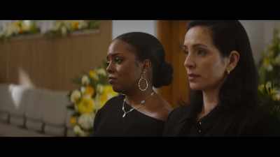 I couldn't even bring myself
to walk into my dad's service. - Black Cake