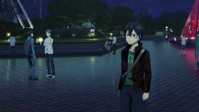 I couldn't get any information from just his name
and the visual data of his previous battle. - Sword Art Online: The Movie – Ordinal Scale