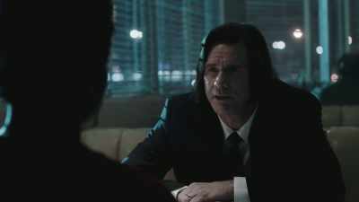 I couldn't hear him
through the glass. - Kidding