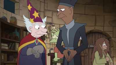 I couldn't help but overhear
your secret conversation. Mind if I join? - Disenchantment