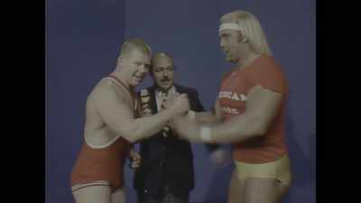 I couldn't make that match.
They were two "babyfaces." - Mr. McMahon