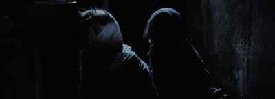 I couldn't see his face. - Ben Hur