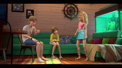 I couldn't sit by
and watch my father risk his life. - Mermaid Magic