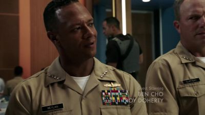 I count nine in here,
plus the three that just left. - The Last Ship