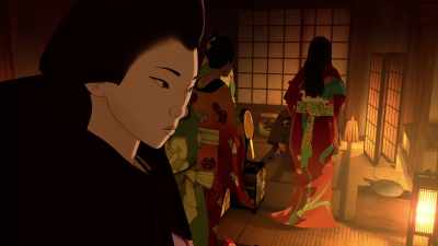 I counted four men still alone
with their pants on and purses tied. - BLUE EYE SAMURAI