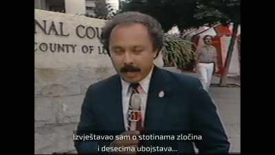 I covered hundreds of crimes - Night Stalker: The Hunt for a Serial Killer