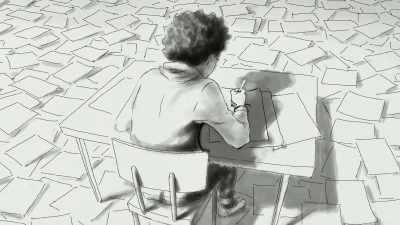 I created a story about sidekicks
searching for a hero in my head, - Life, Animated