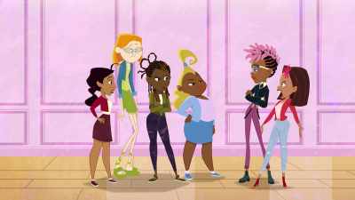 I created the choreography,
and if you can't do it - The Proud Family: Louder and Prouder