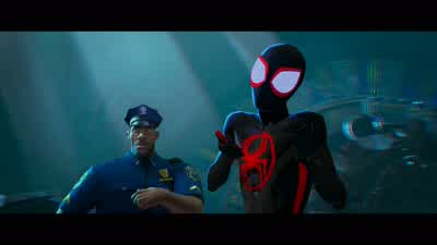I created youYou created meSpider Man why did you create that guyI didn't He's talking crazy - Spider-Man: Across the Spider-Verse
