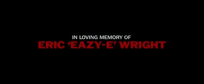 Damn, that shit was dope! - Straight Outta Compton