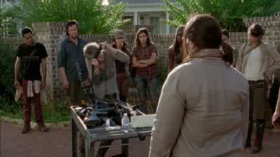 They're still your guns. - The Walking Dead