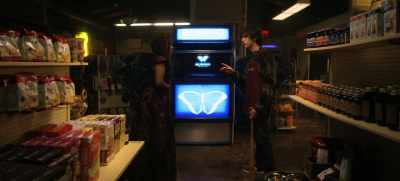 I decided to try the machine
one more time, - The Big Door Prize