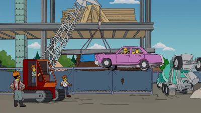 Decrease elevation ten feet,
then turn left. - The Simpsons