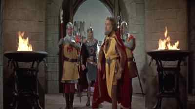 - I demand to be taken to King Arthur.
- You will be, under arrest. - Prince Valiant