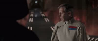 I delivered the weapon the Emperor requestedI deserve an audienceto make certain that he understands its remarkablepotentialIts power to create problems has certainly been confirmedA city destroyedan Imperial facility openly attackedIt was Governor Tarkin - Rogue One: A Star Wars Story