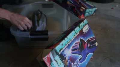 I designed the custom game software
for use with the Glove. - The Power of Glove