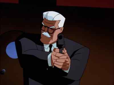 I developed a gel
that will burn through anything... - The New Batman Adventures