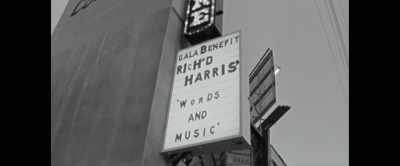 I did a charity
show for a theatre - The Ghost of Richard Harris