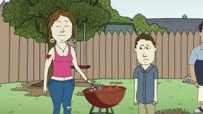 - I did have to throw you
a barbecue, - Ten Year Old Tom
