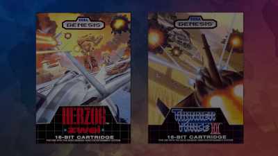 I did Herzog Zwei
and Thunder Force II, - Video Game Box Art: The Stories Behind the Covers