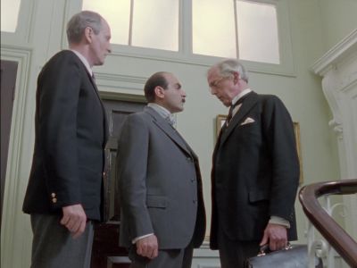 I did to him a washing to the stomach.
Now it needs to rest. - Agatha Christie's Poirot